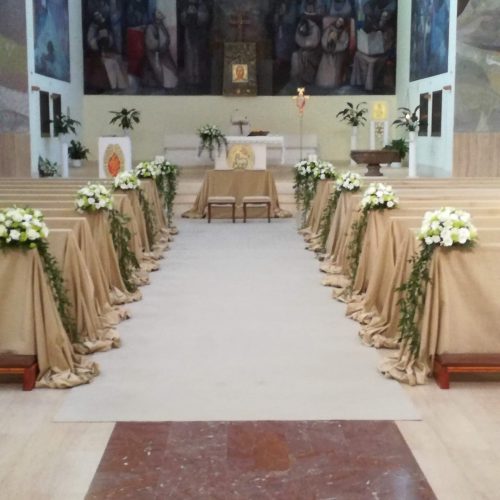 fiori per chiesa