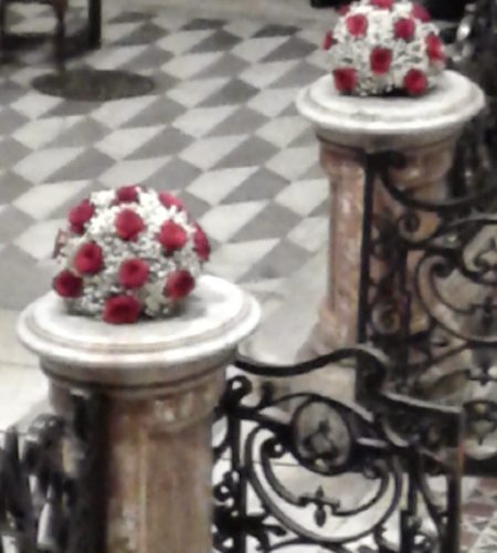 fiori per chiesa